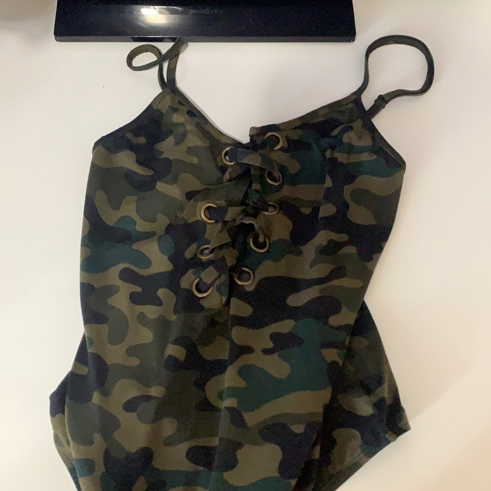 Camo body suit